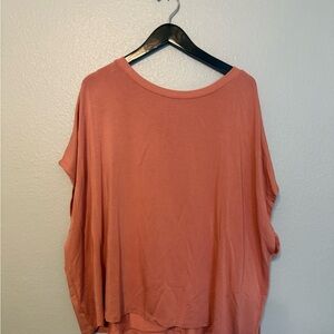 LOFT Women's Short Sleeve Coral Tee
